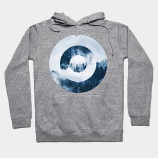 Abstract Circle Landscape Hoodie